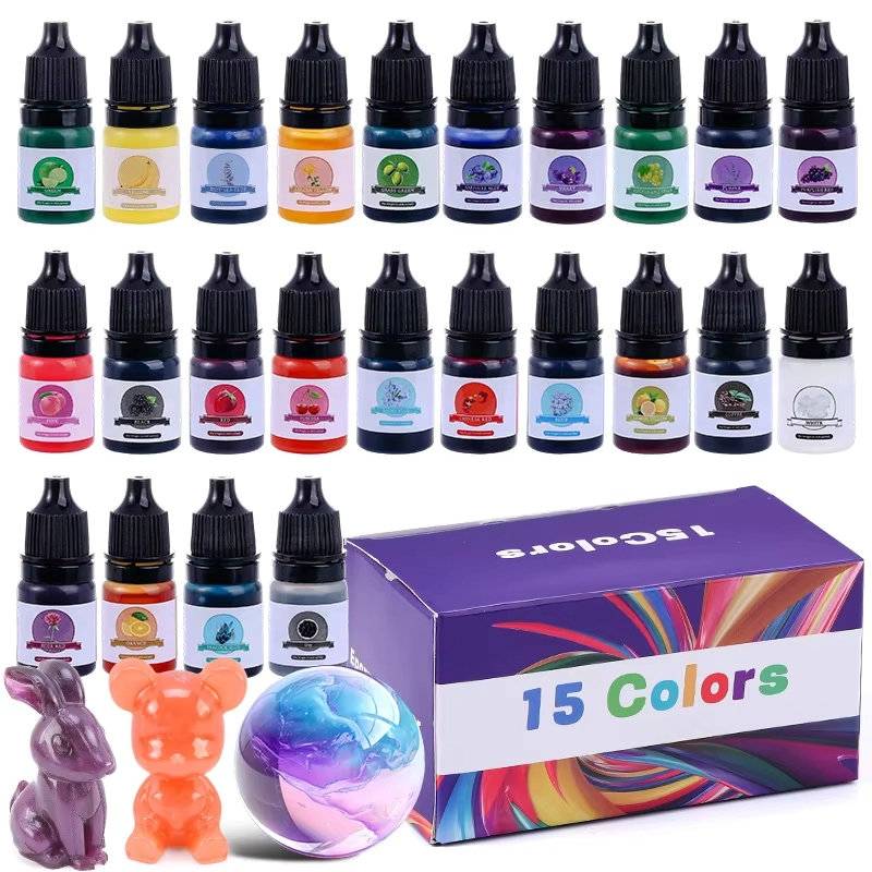 Resin Dye Opaque - Epoksi Reçine Renk Pigmenti 24 Canlı