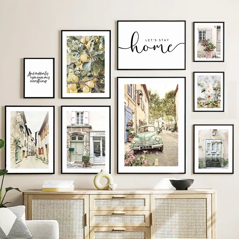 Resin Art Quotes - Vintage araba kapısı bisiklet Modern limon