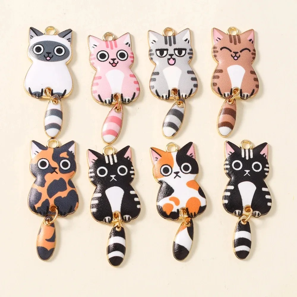 Resin Art Engagement - 10 adet 16 × 39mm sevimli