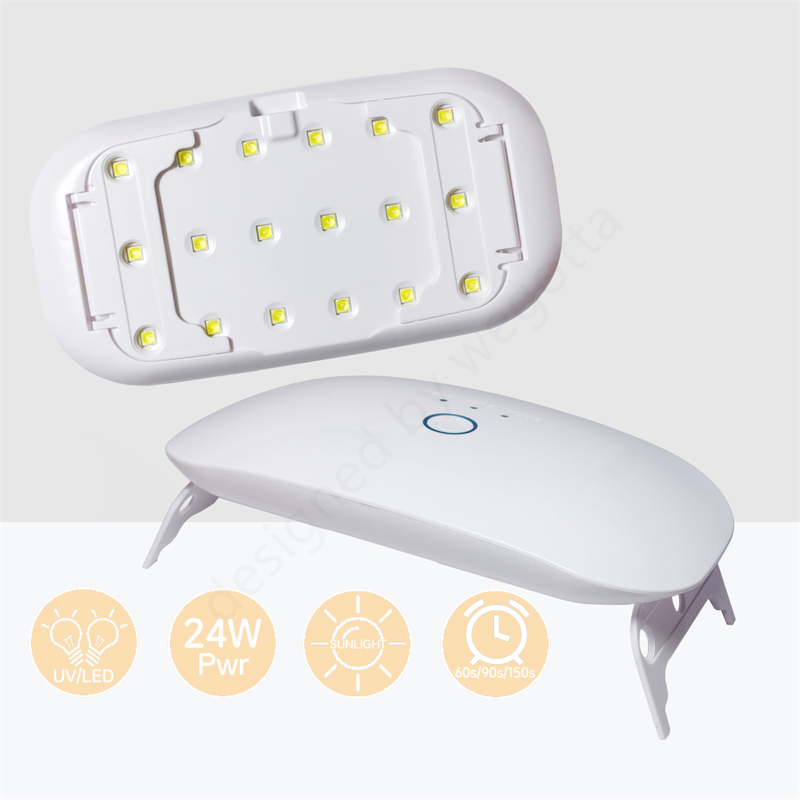 Resin Art Uv Light - Jel Çiviler için 24W USB Şarj