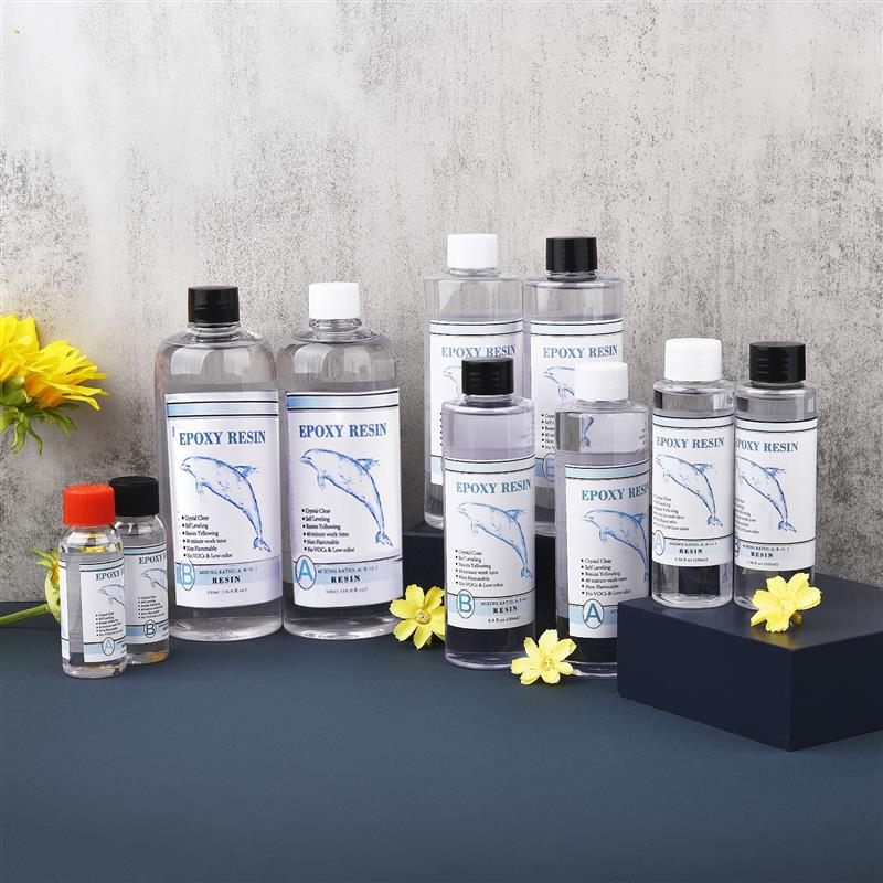 Epoxy Resin Ab - 1:1 AB Reçine Epoksi Kristal Tutkal