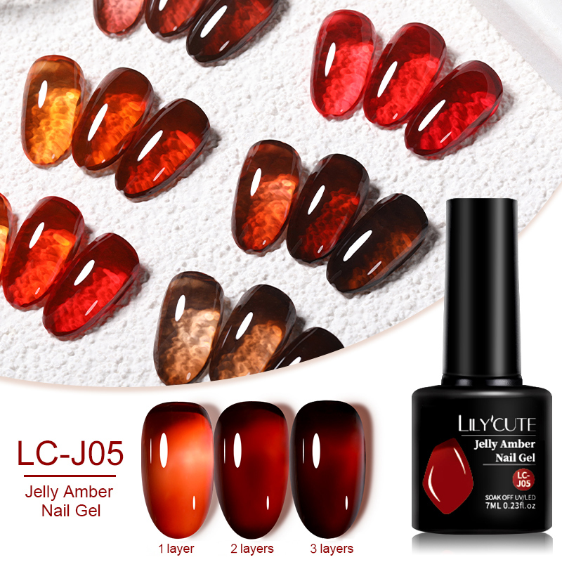 Resin Dye Opaque - LILYCUTE 7 ML Jöle Amber Jel