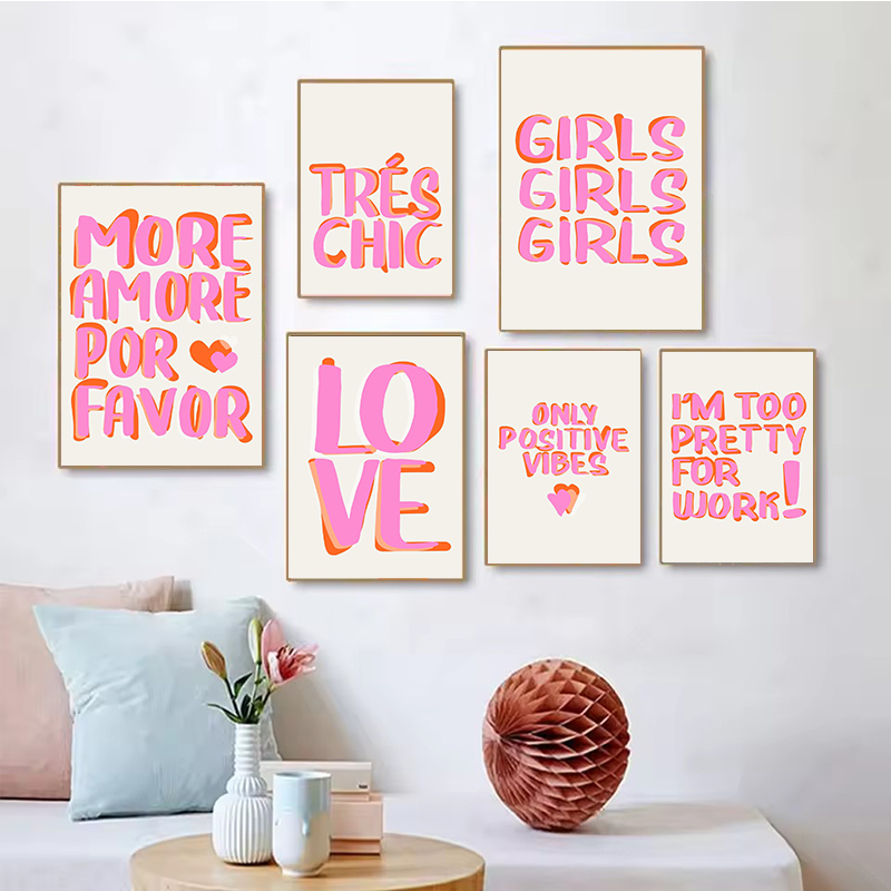 Resin Art Quotes - İskandinav Tarzı Daha Fazla Aşk Lütfen