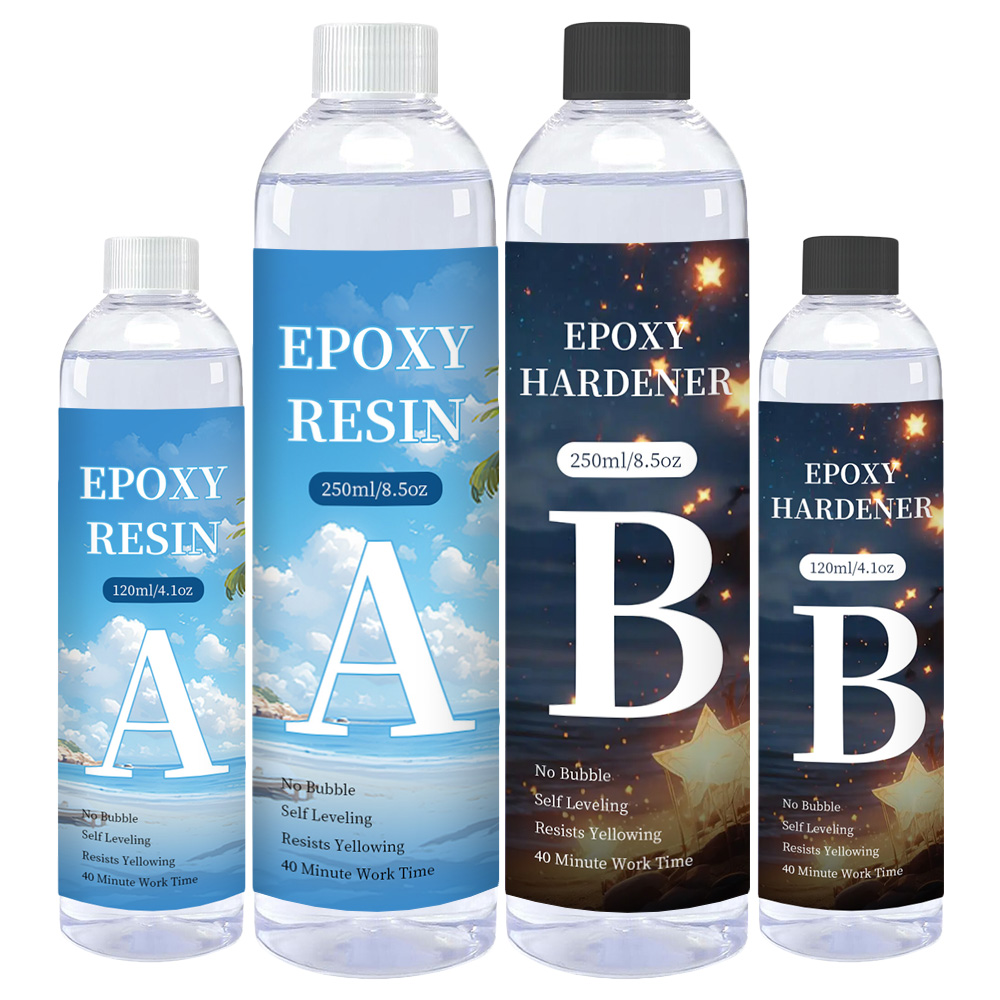 Epoxy Resin Ab - 1:1 Oranı Yüksek Şeffaflık Epoksi Reçine