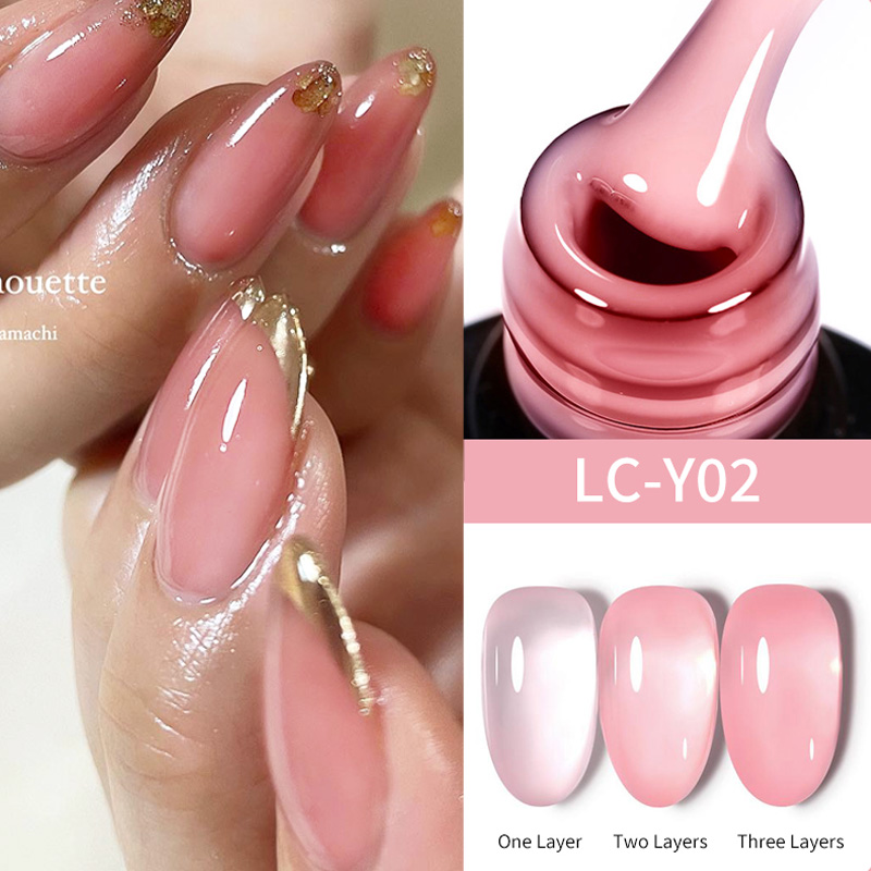 Resin Dye Opaque - LILYCUTE 7ML Jöle Pembe Çıplak Jel