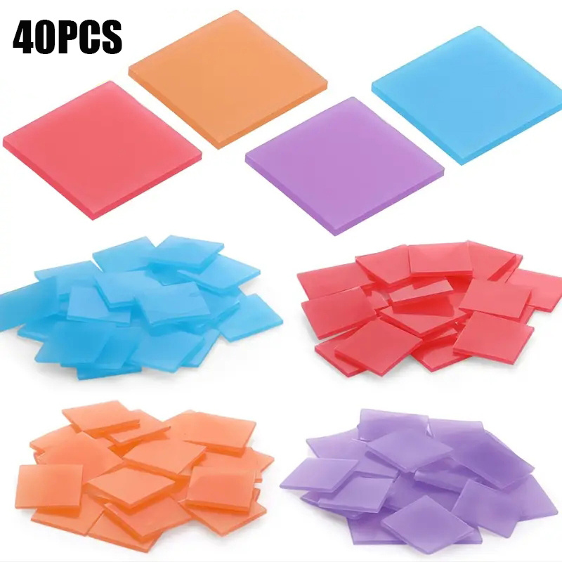 Resin Art Tools - 40 Adet Elmas Boyama Balmumu Kili,
