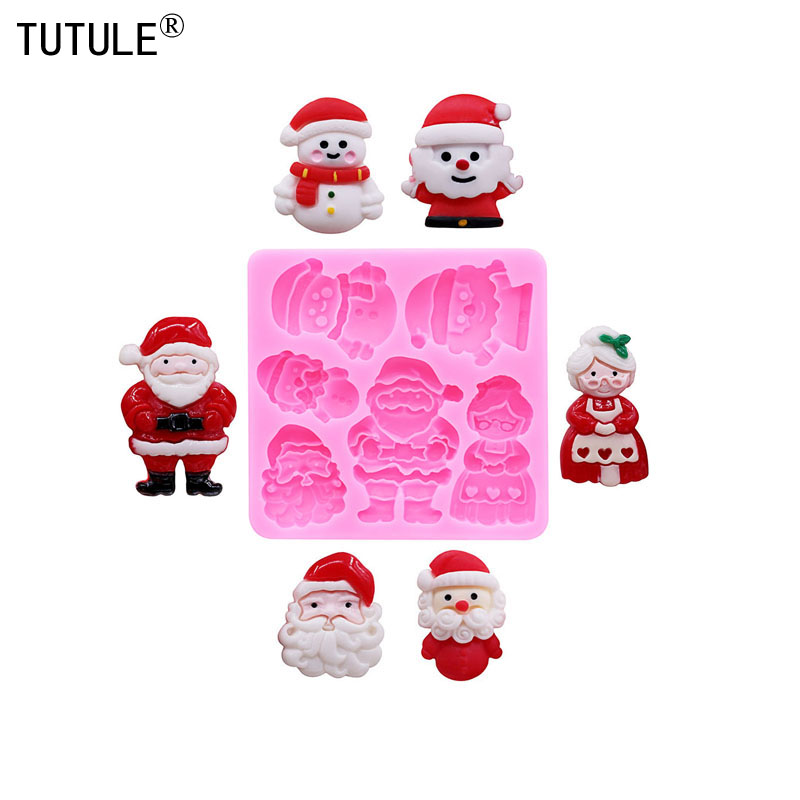 Resin Art Kit With Molds - Noel Baba Silikon Kalıp Noel Kardan