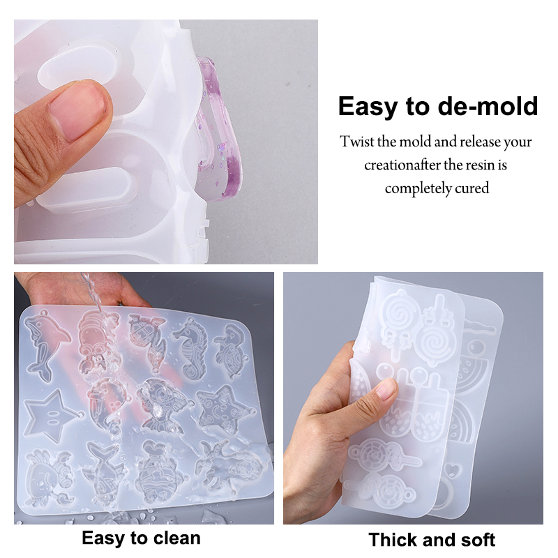 Küpe Kolye silikon kalıp Epoks - Resin Art Kit With Molds incelemesi ve fiyatı