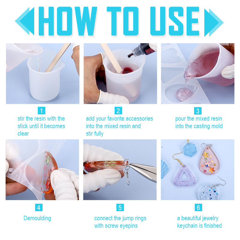 Küpe Kolye silikon kalıp Epoks - Resin Art Kit With Molds incelemesi ve fiyatı