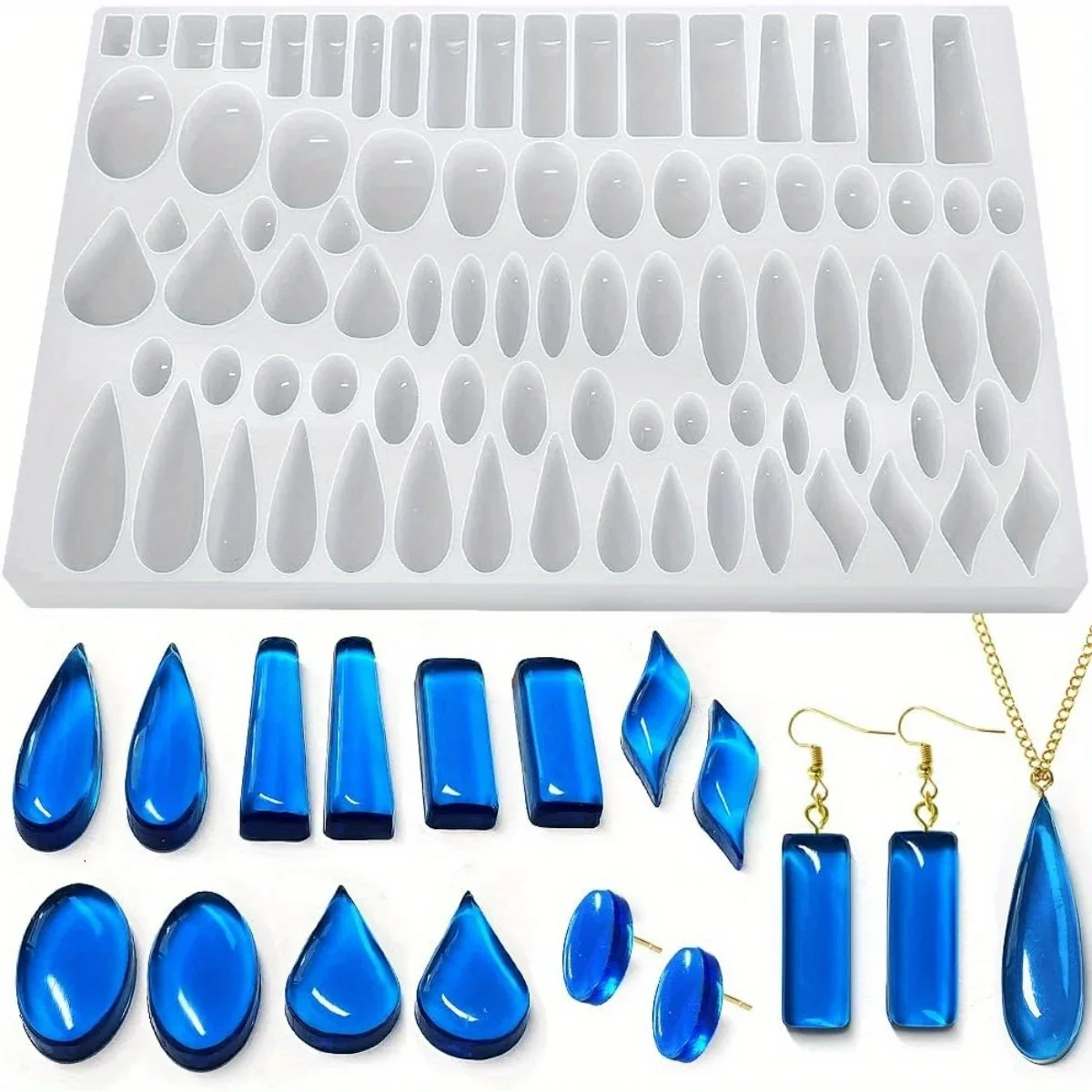 41 Eşleştirilmiş Şekilli Sapla - Resin Art Kit With Molds incelemesi ve fiyatı