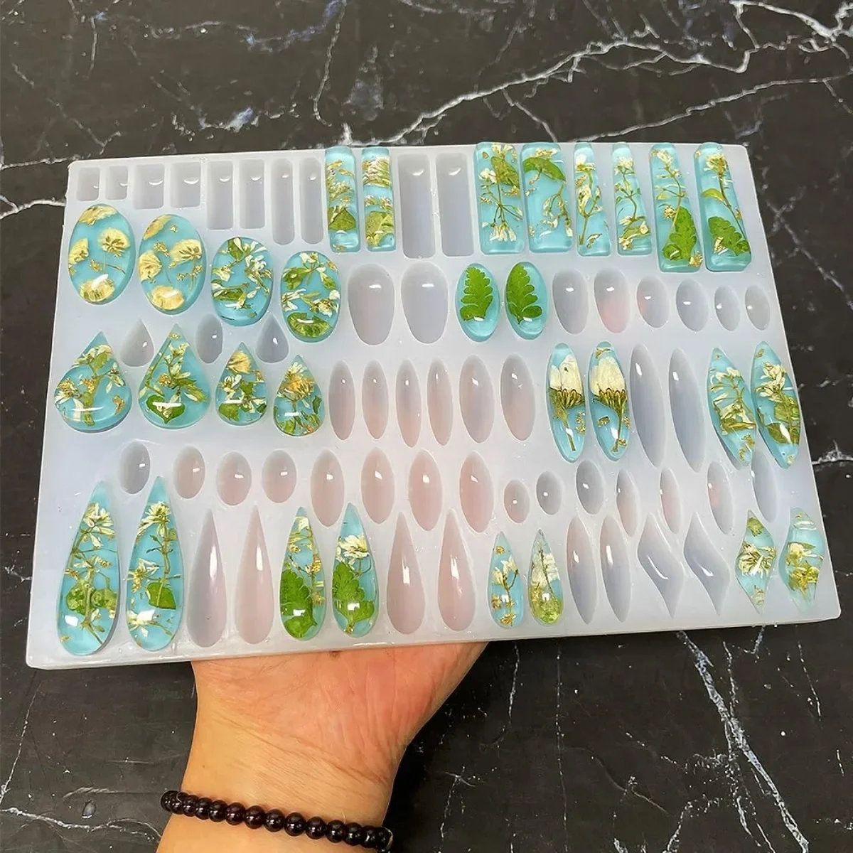 41 Eşleştirilmiş Şekilli Sapla - Resin Art Kit With Molds incelemesi ve fiyatı