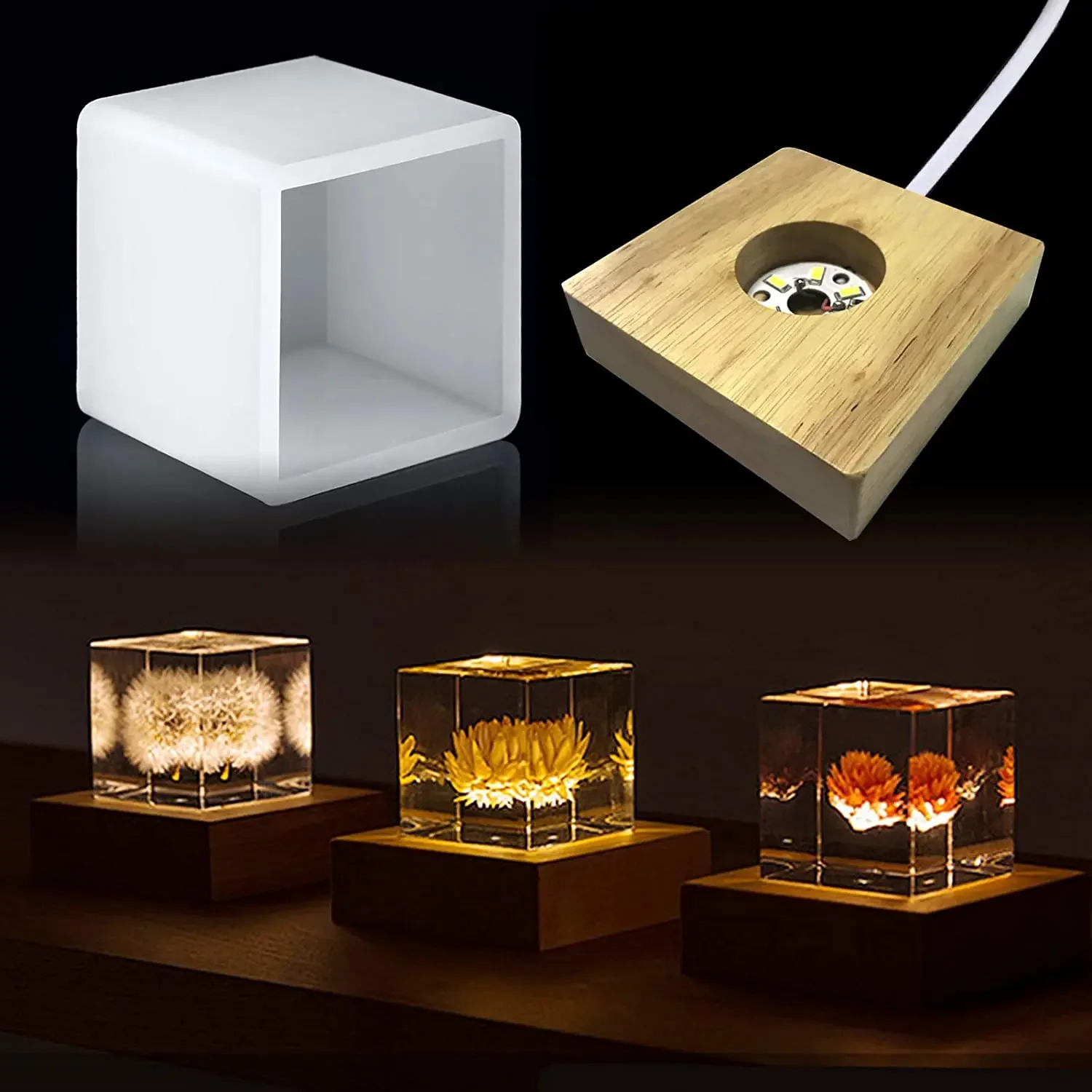 Kare Işık Reçine Kalıp, Reçine - Resin Art Stand incelemesi ve fiyatı