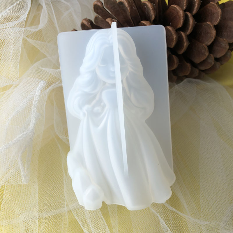 3D Sevimli Prenses Silikon Mum - Resin Art Furniture incelemesi ve fiyatı