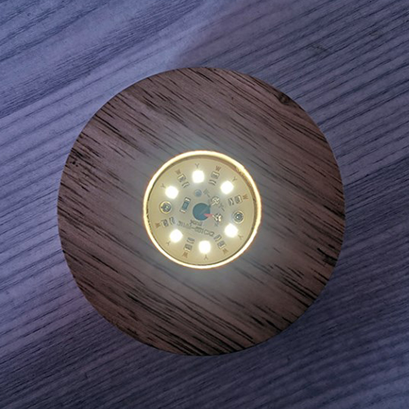 8cm yuvarlak ahşap LED ışık ek - Resin Art Stand incelemesi ve fiyatı
