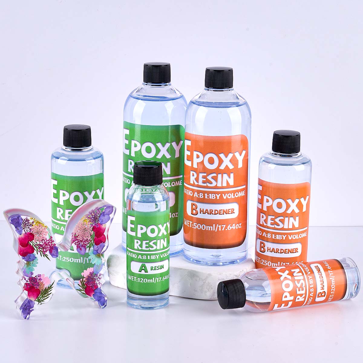 1:1 Oranı Epoksi Reçine Kiti A - Resin Art Kit With Molds incelemesi ve fiyatı