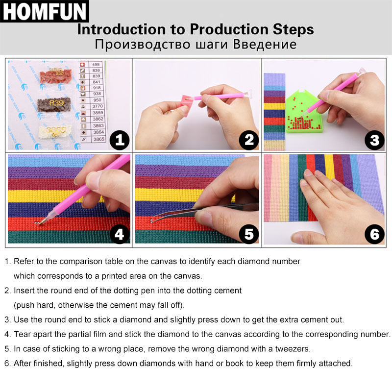 HOMFUN AB 5D DIY elmas nakış t - Resin Art Underwater incelemesi ve fiyatı