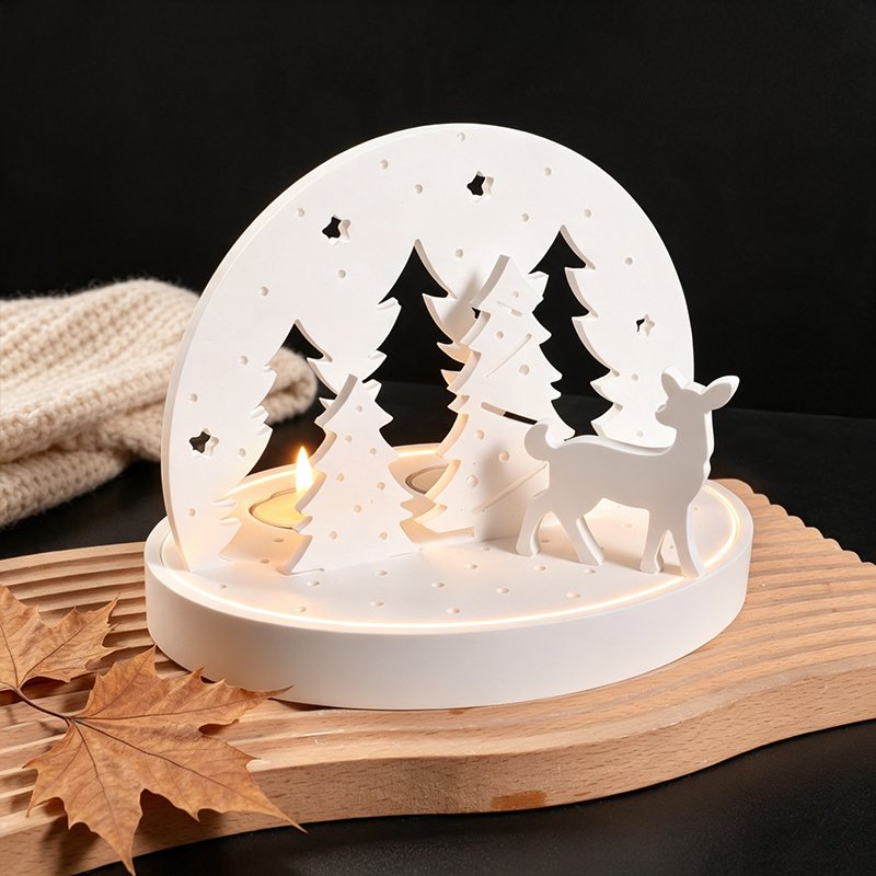 Noel Geyiği Tealight Mumluk Si - Resin Art Kit With Molds incelemesi ve fiyatı