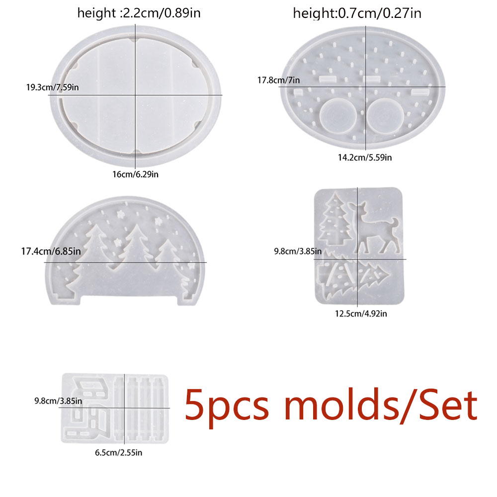 Noel Geyiği Tealight Mumluk Si - Resin Art Kit With Molds incelemesi ve fiyatı