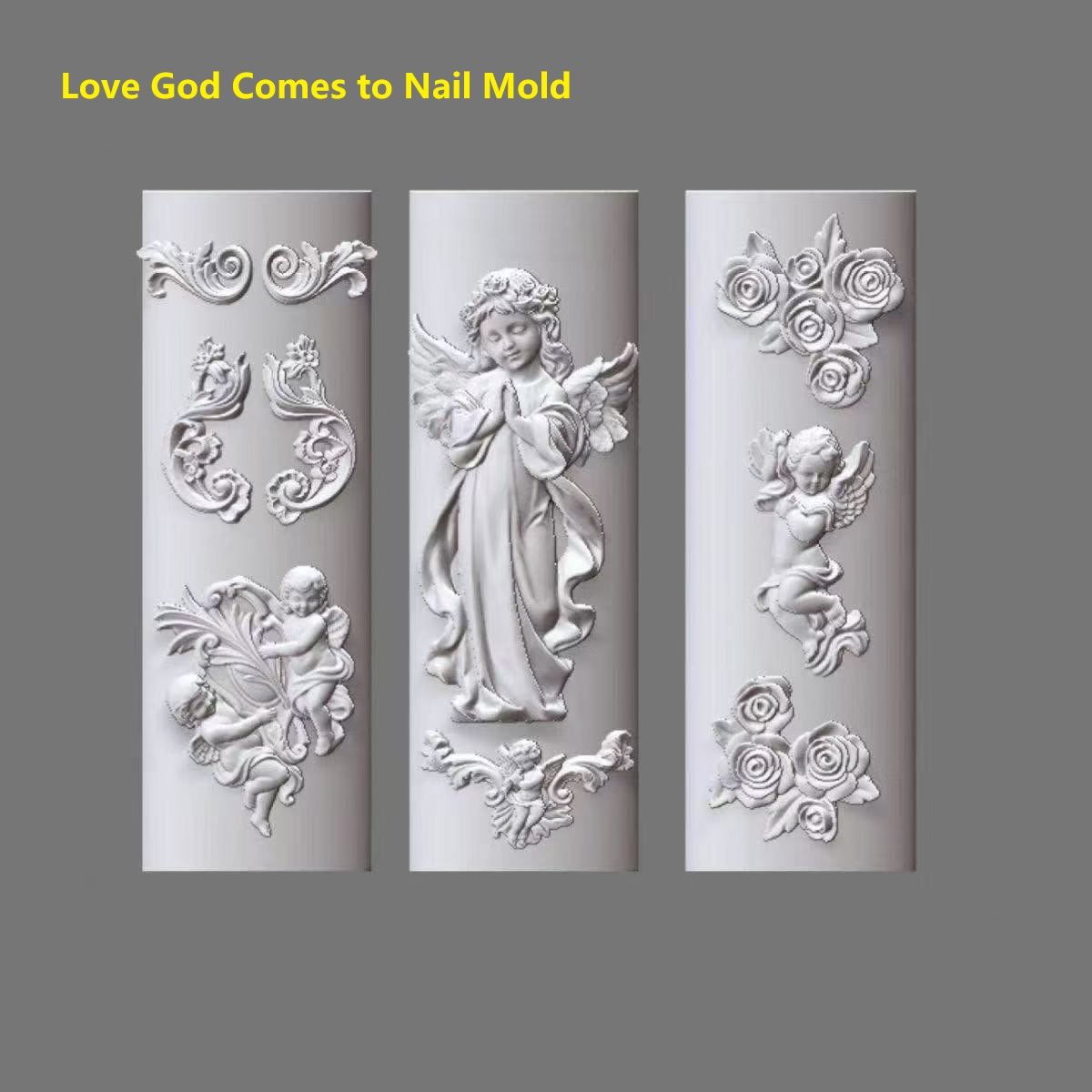 Yüksek Kaliteli Silikon Tırnak - Resin Art Templates Free incelemesi ve fiyatı