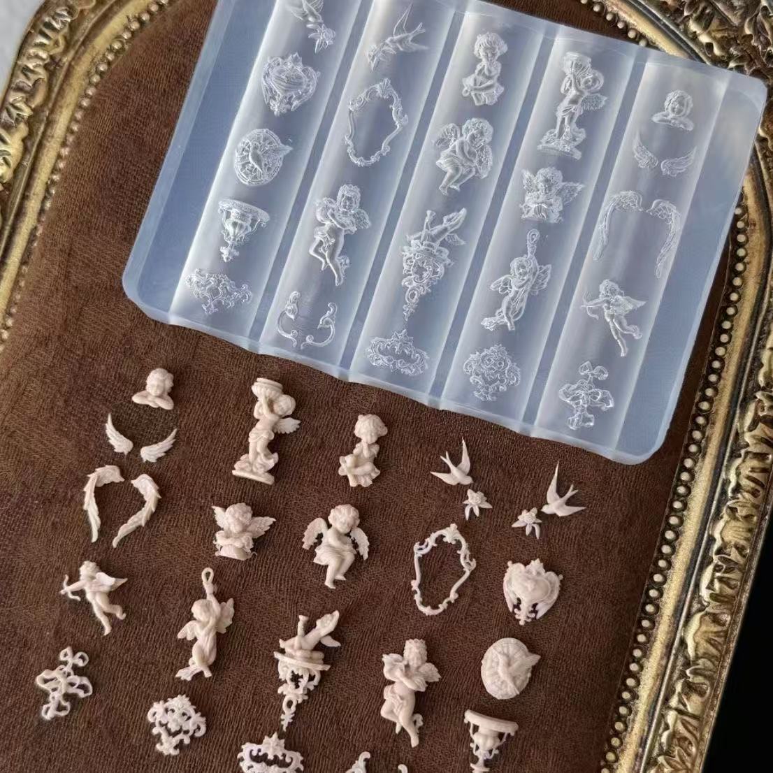 Yüksek Kaliteli Silikon Tırnak - Resin Art Templates Free incelemesi ve fiyatı