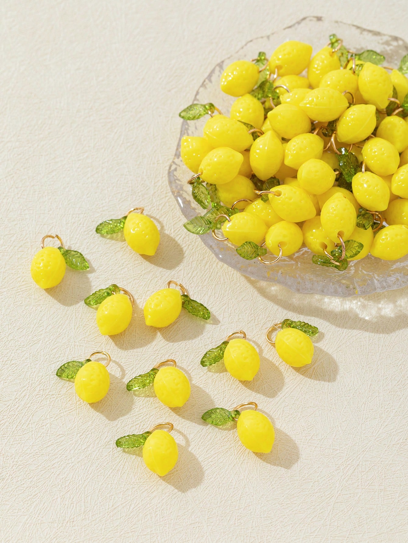 10 adet 3D limon reçine takıla - Resin Art Decor incelemesi ve fiyatı