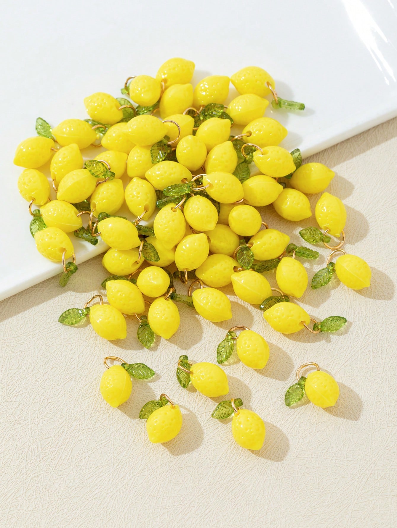 10 adet 3D limon reçine takıla - Resin Art Decor incelemesi ve fiyatı