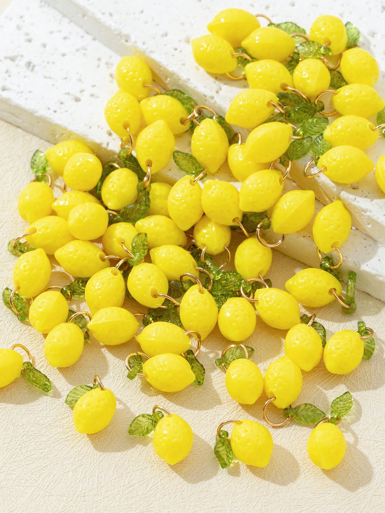 10 adet 3D limon reçine takıla - Resin Art Decor incelemesi ve fiyatı