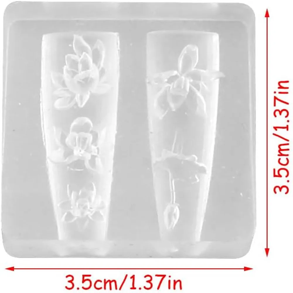 3D dikenler Tırnak Tasarım Sil - Resin Art Templates Free incelemesi ve fiyatı