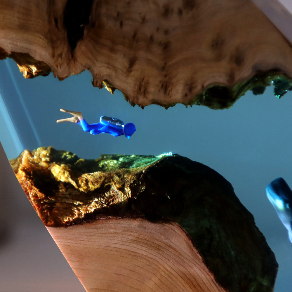 Yeni Sualtı Mağarası Balina Da - Resin Art Underwater incelemesi ve fiyatı