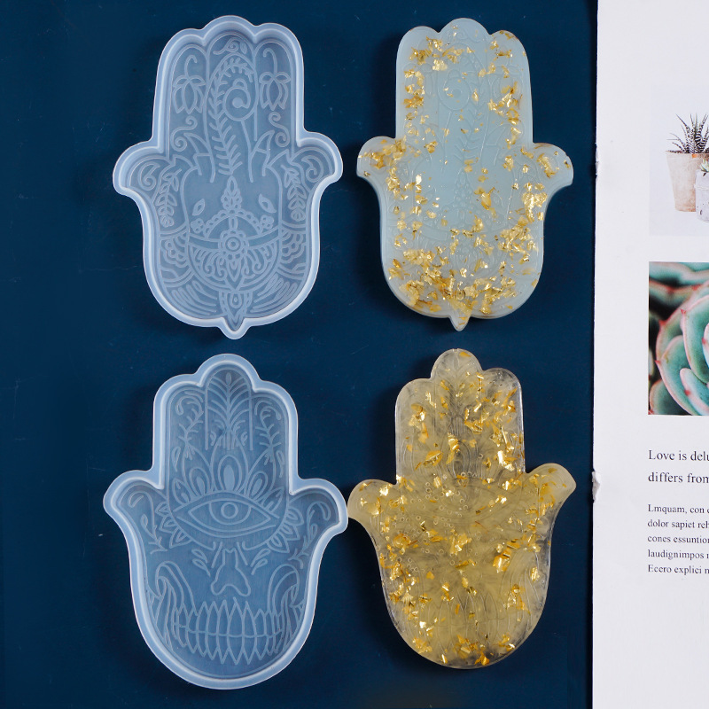 1 adet DIY Coaster el Fatima y - Resin Art Tools incelemesi ve fiyatı