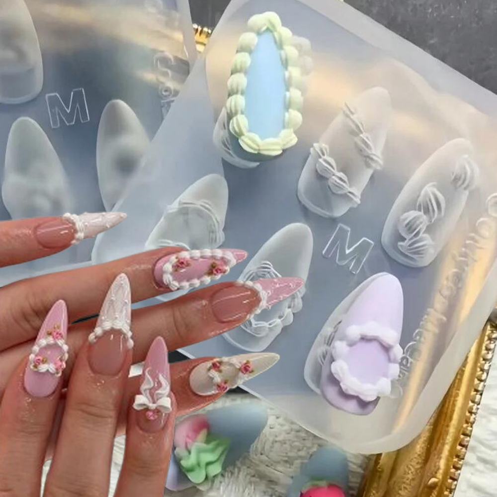 1 adet 3D Fransız Kreması Tırn - Resin Art Templates Free incelemesi ve fiyatı