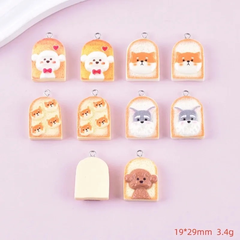10 adet sevimli tost köpek reç - Resin Art Decor incelemesi ve fiyatı