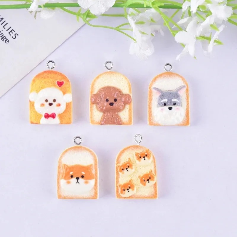 10 adet sevimli tost köpek reç - Resin Art Decor incelemesi ve fiyatı