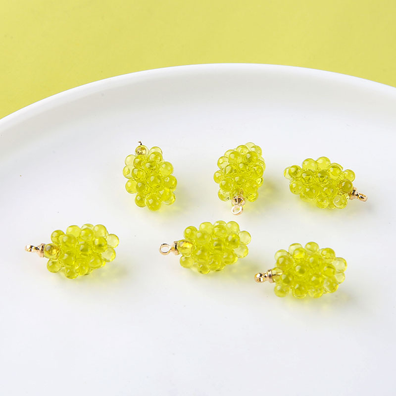6 adet Sevimli Küçük Üzüm Reçi - Resin Art Engagement incelemesi ve fiyatı