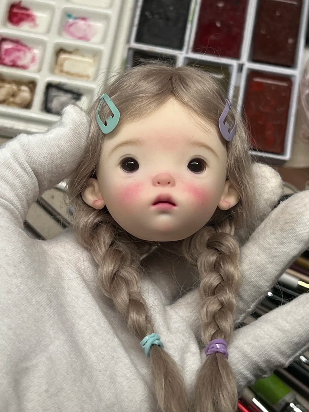 SD BJD Bebek 1/6 Landoudou Kaf - Resin Art Baby incelemesi ve fiyatı