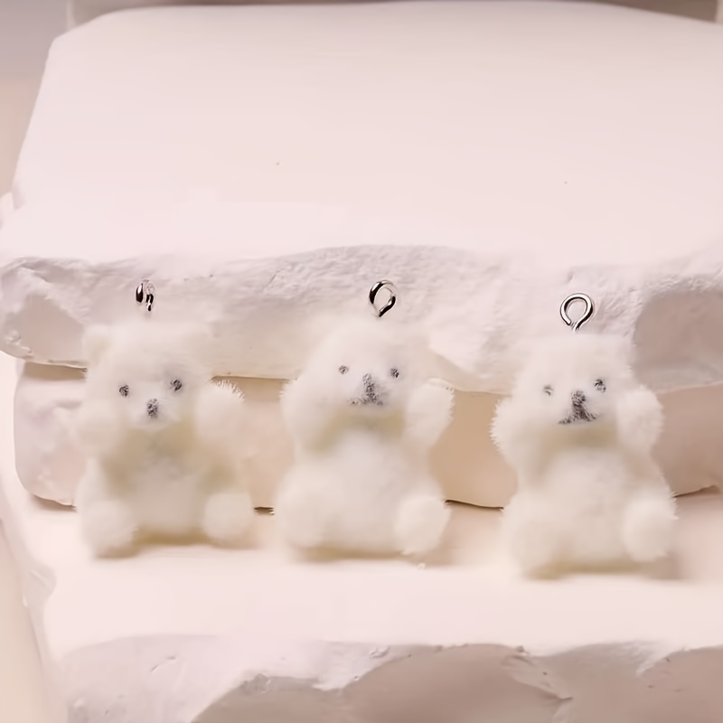 6 adet kutup ayısı reçine takı - Resin Art Decor incelemesi ve fiyatı