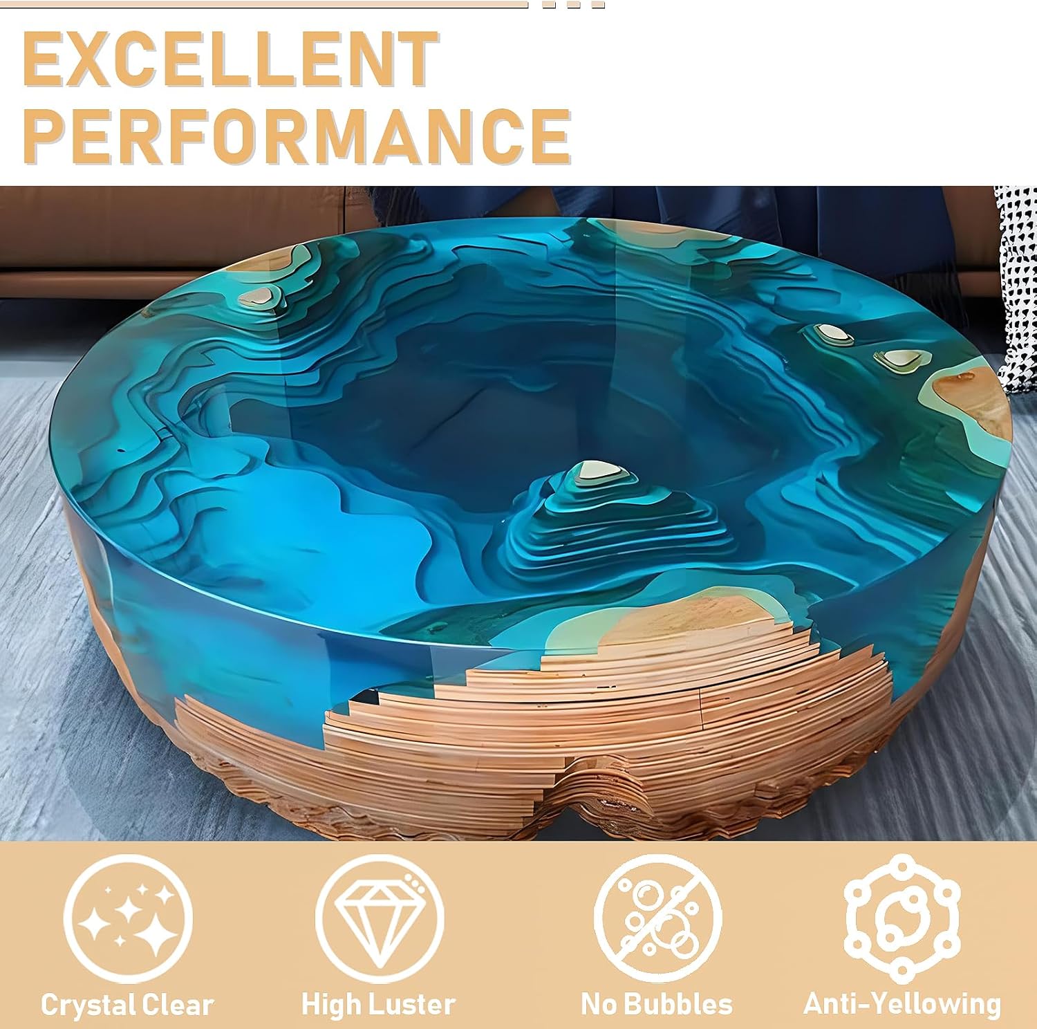 17.6oz/33.8oz AB Reçine Epoksi - Epoxy Resin Ab incelemesi ve fiyatı