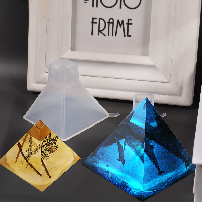 1 adet Piramit Silikon Kalıpla - Resin Art Kit With Molds incelemesi ve fiyatı