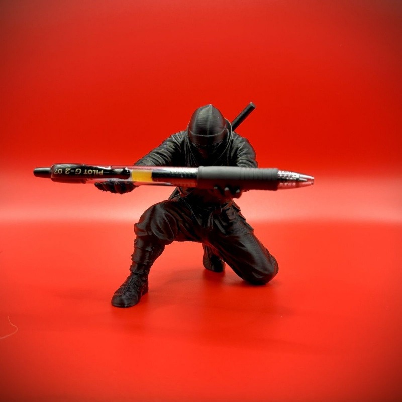 Ninja Figürü Kalemlik 3D Baskı - Resin Art Stand incelemesi ve fiyatı