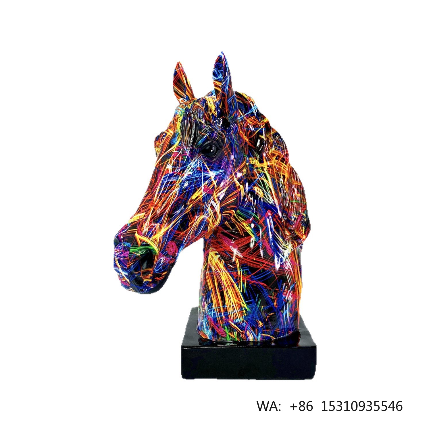 Yaratıcı Reçine At Başı Süsler - Resin Art Decor incelemesi ve fiyatı