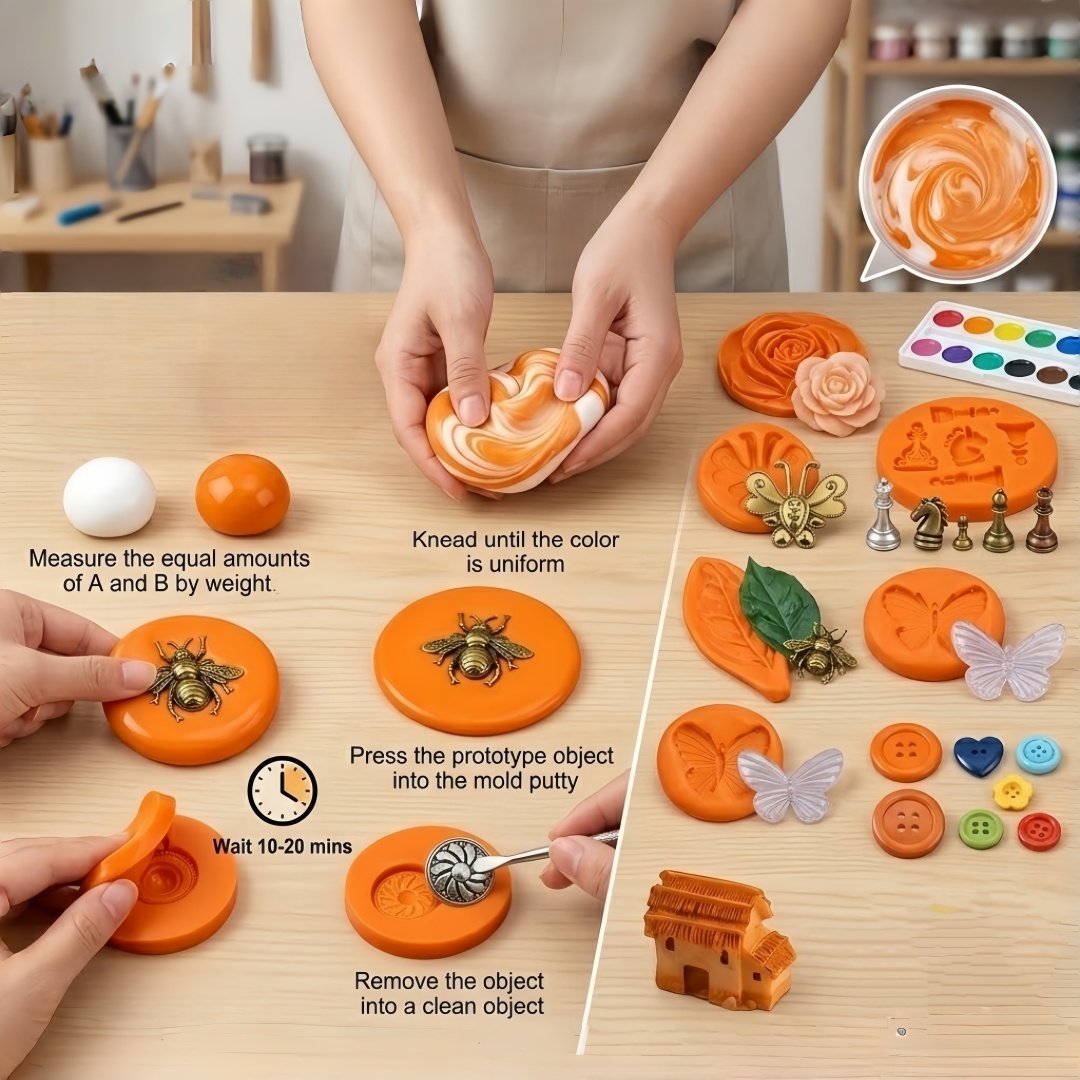 Silikon Macun DIY El Sanatları - Resin Art Tools incelemesi ve fiyatı