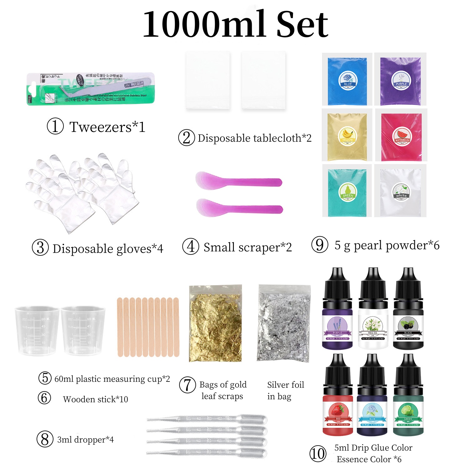 500/1000 ml 1:1 AB Epoksi Reçi - Epoxy Resin Ab incelemesi ve fiyatı