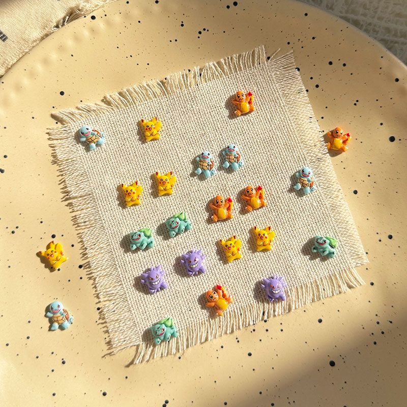 Pokemon tırnak süsleme aksesua - Resin Art Decor incelemesi ve fiyatı