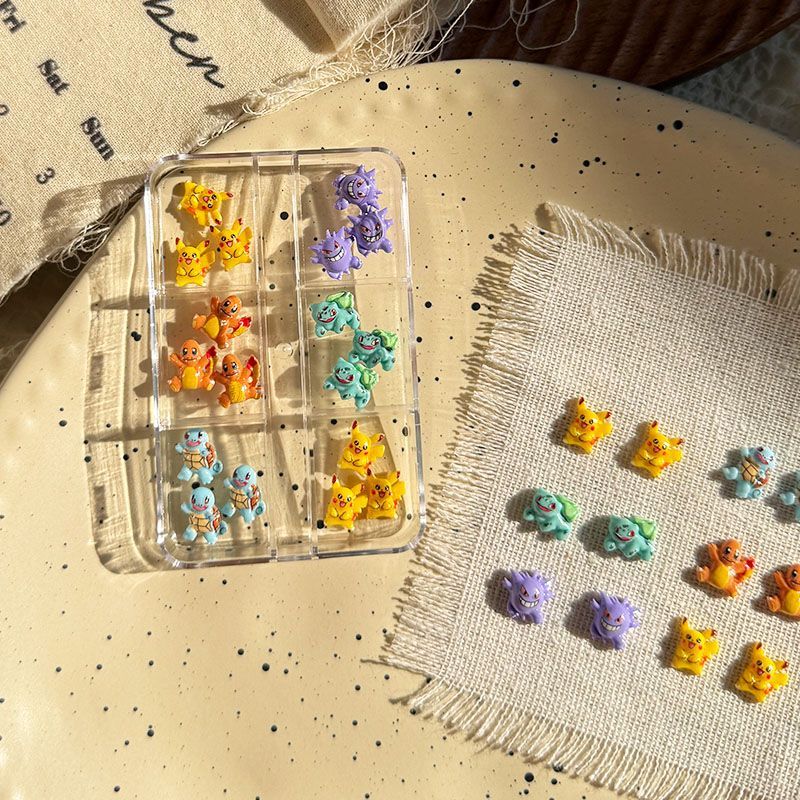 Pokemon tırnak süsleme aksesua - Resin Art Decor incelemesi ve fiyatı
