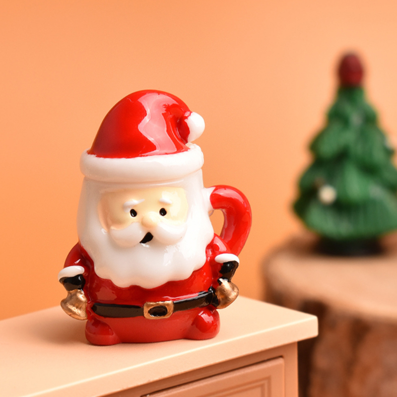 Mini Noel Baba Çay Fincanı Süs - Resin Art Decor incelemesi ve fiyatı