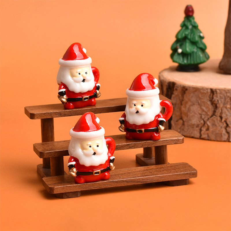 Mini Noel Baba Çay Fincanı Süs - Resin Art Decor incelemesi ve fiyatı