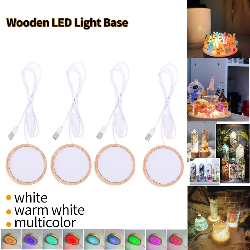 LED Gece Lambası Tabanı 3D Dek - Resin Art Stand incelemesi ve fiyatı