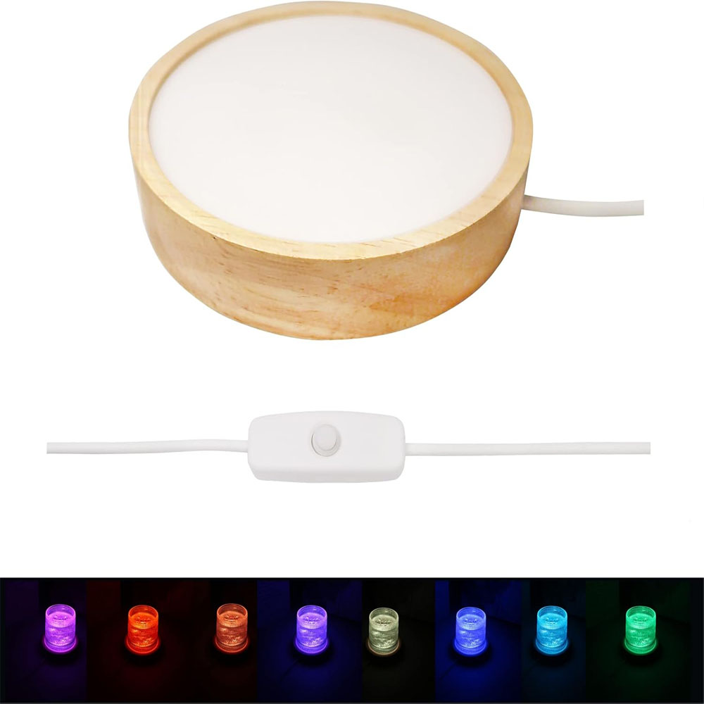 LED Gece Lambası Tabanı 3D Dek - Resin Art Stand incelemesi ve fiyatı