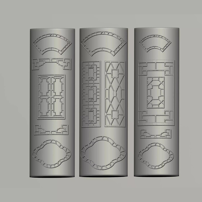 Vintage Çin Pencere Oyma Desen - Resin Art Templates Free incelemesi ve fiyatı