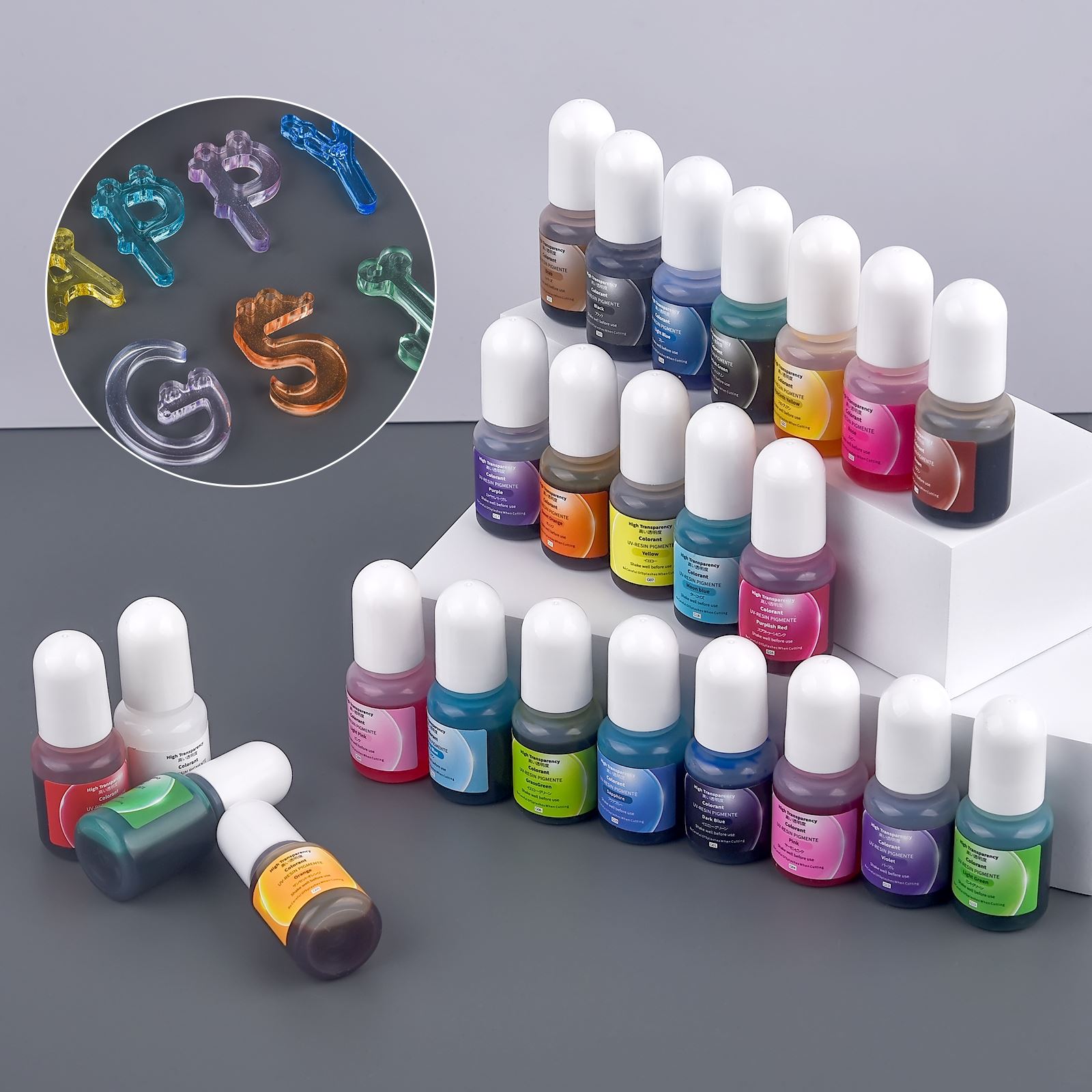 24 Renk 5ml Epoksi Reçine Pigm - Epoxy Resin Ab incelemesi ve fiyatı